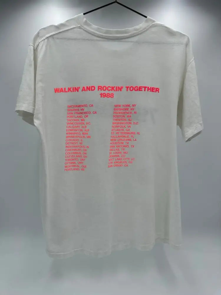 7 Seconds 1988 - tour shirt White / L