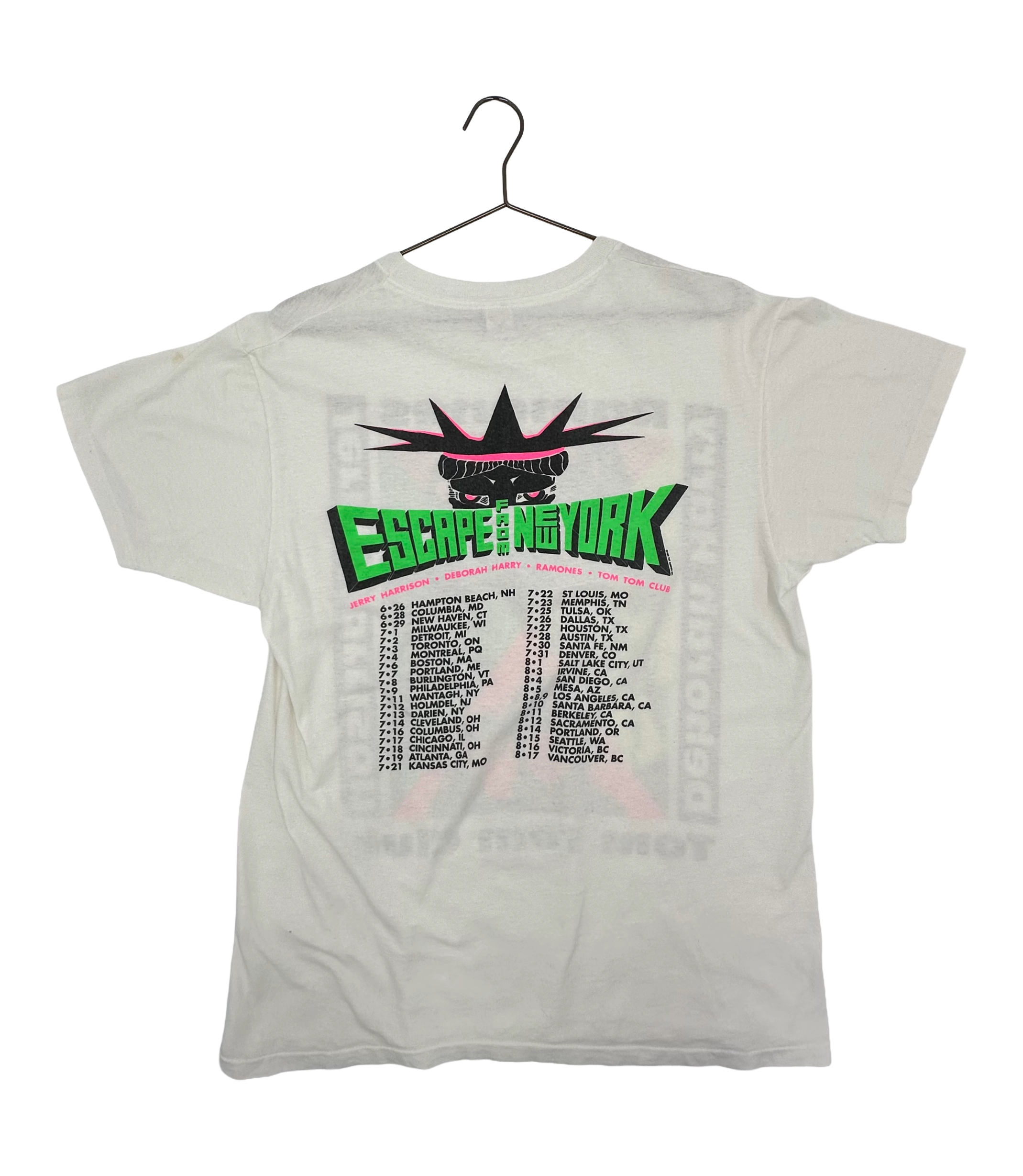 Ramones 1990 - Escape from New York tour