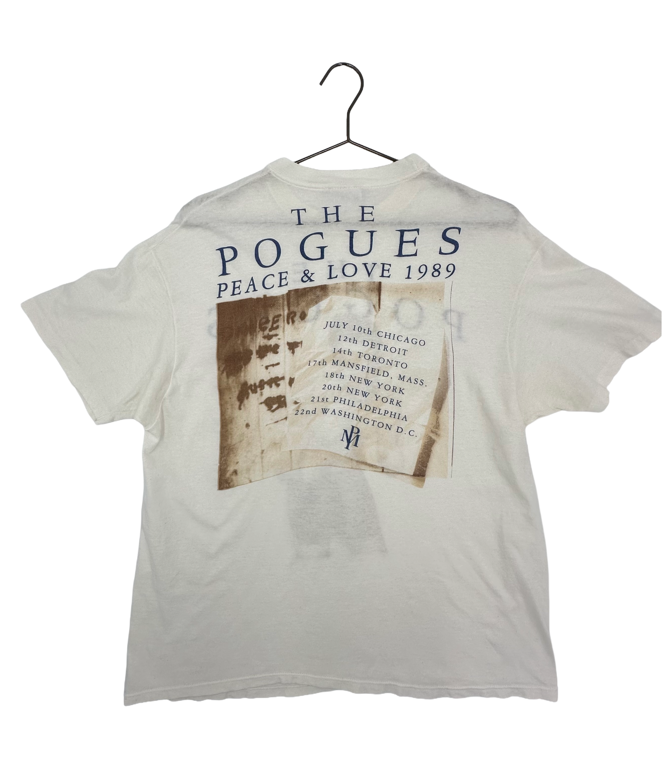 The Pogues 1989 - Peace & love tour