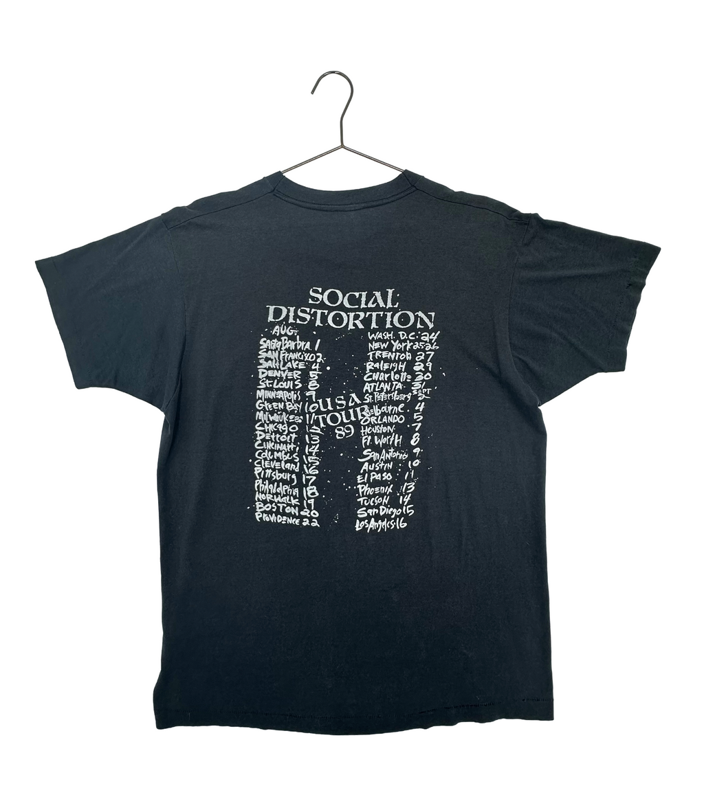 Social Distortion 1989 - tour shirt