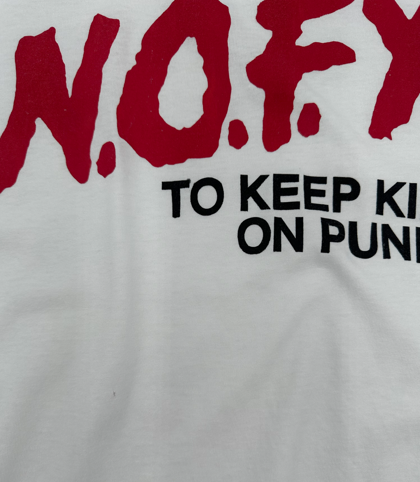 NOFX 1990's - To Keep Kids On Punk