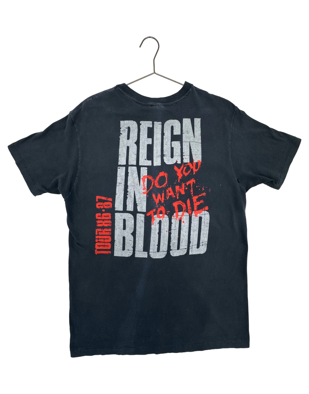 Slayer 1986 – Reign In Blood Tour Shirt