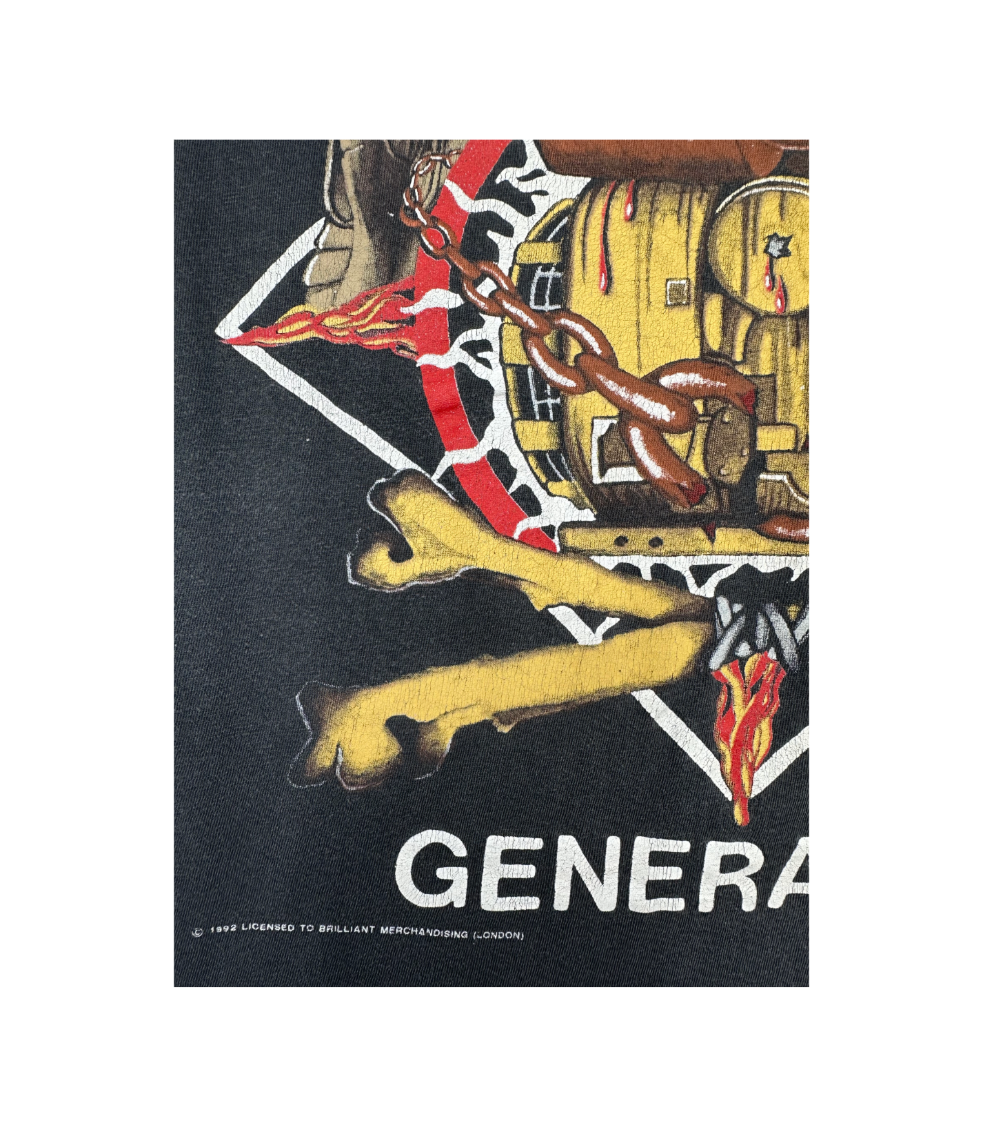 Bad Religion 1992 - Generator European tour shirt