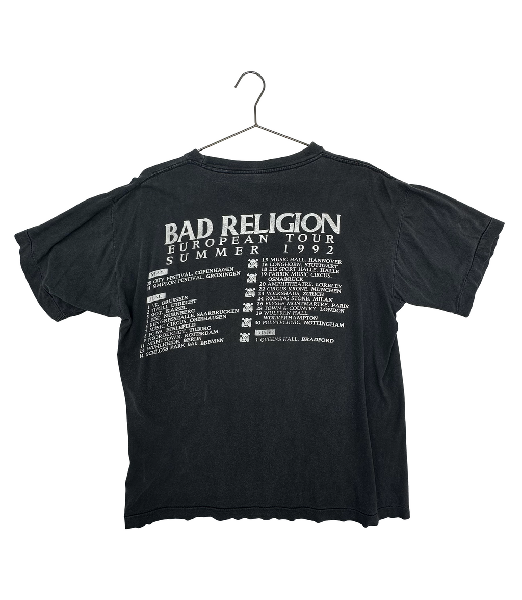 Bad Religion 1992 - Generator European tour shirt