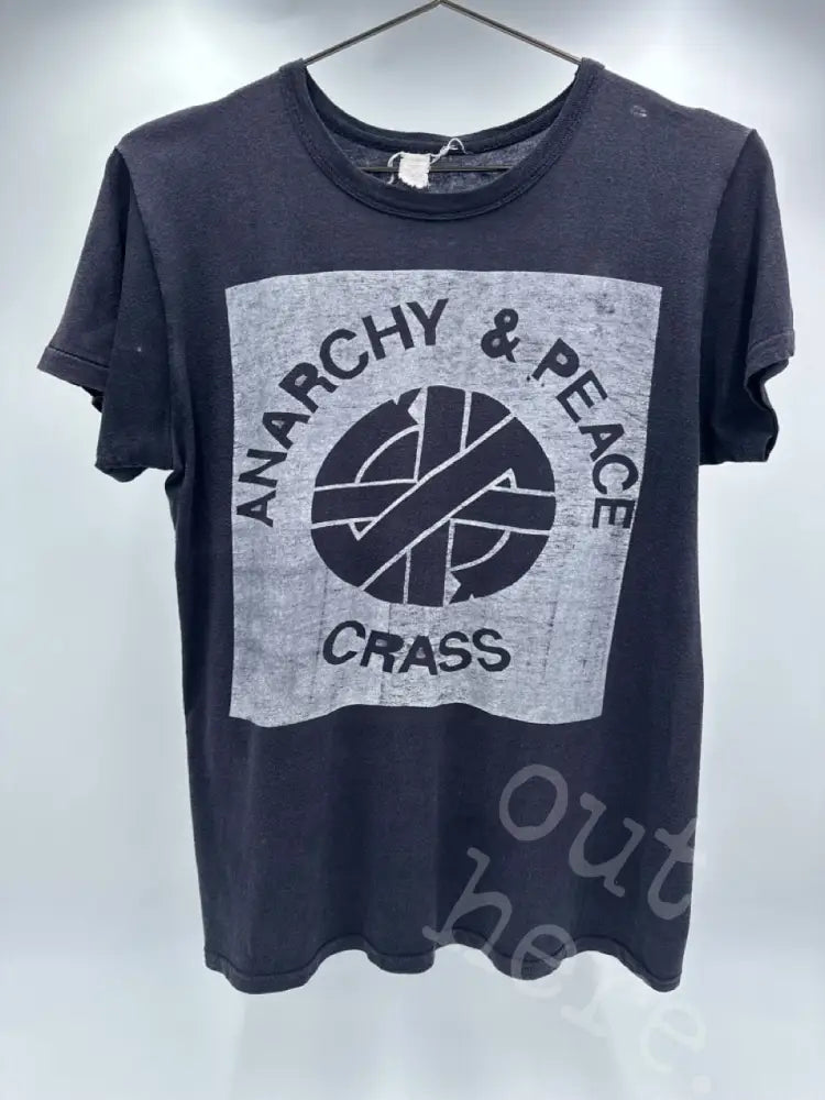 Crass 1980’s - Anarchy & Peace Black / M