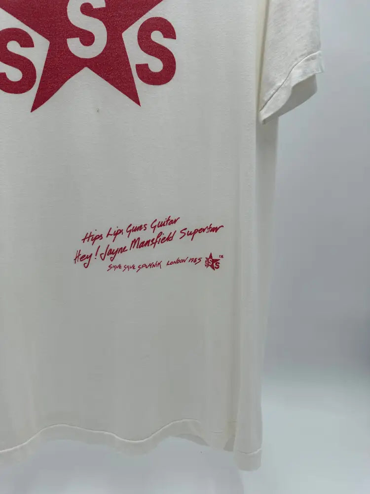 Sigue Sigue Sputnik - 1980’s White / L