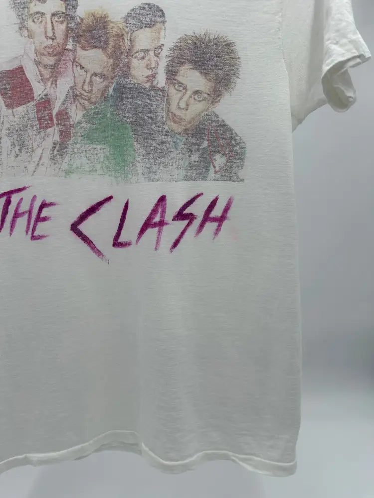 The Clash - 1980’s White / M