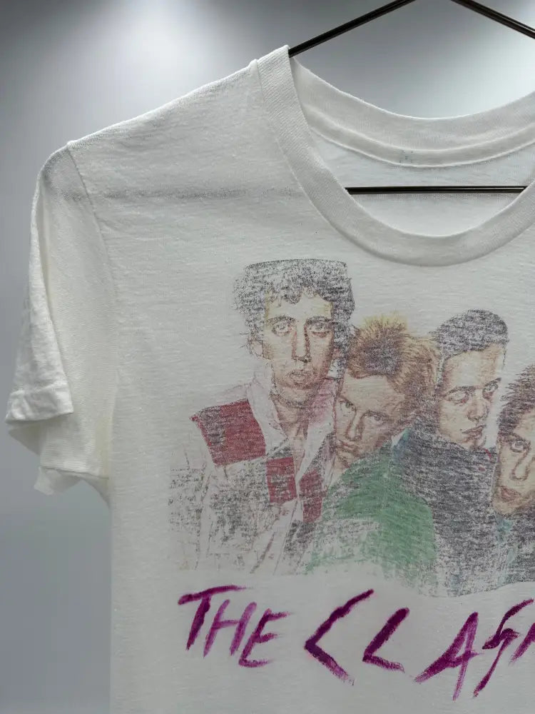 The Clash - 1980’s White / M