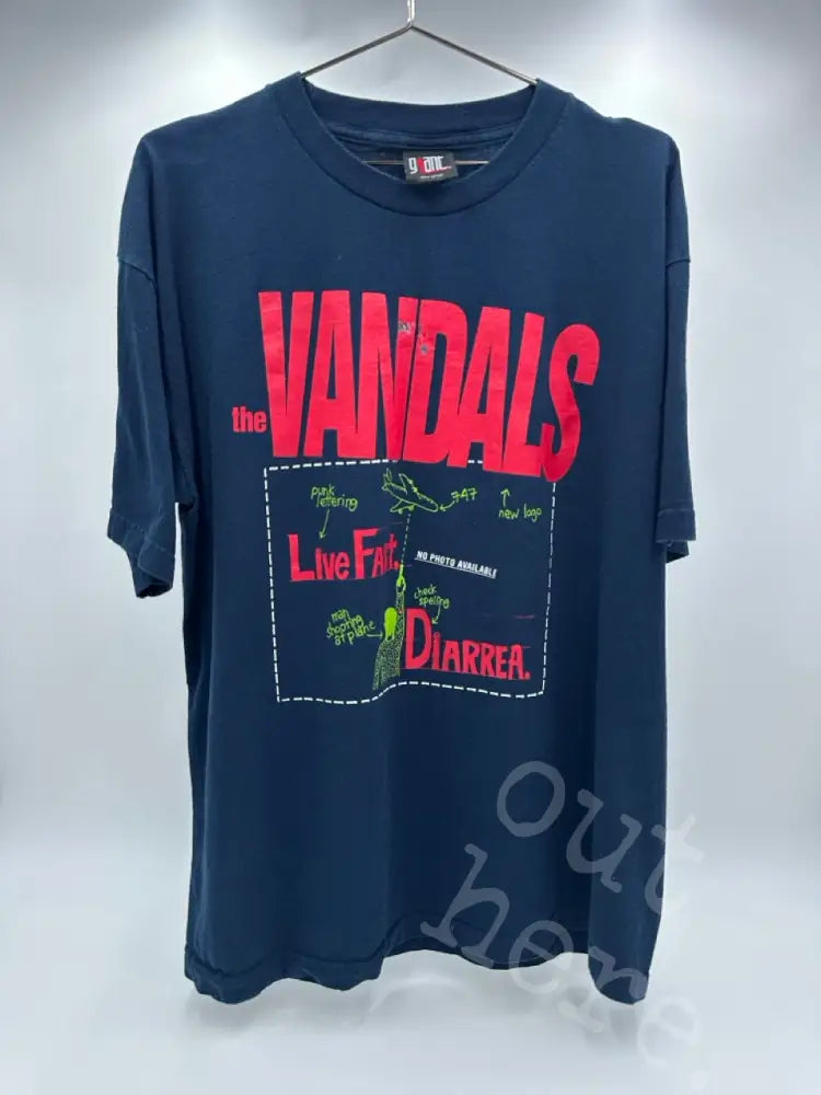The Vandals 1995 - Live Fast Diarrhea Blue / XL