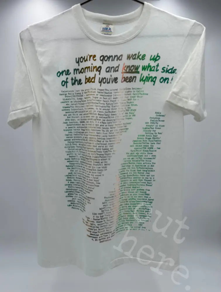 Vivienne Westwood 1980’s - You’re Gonna Wake Up One Morning M